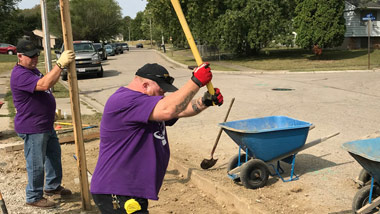 Hollywood Dayton helps Habitat for Humanity October 2020