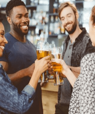 Beer with friends