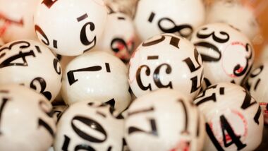 numbered balls